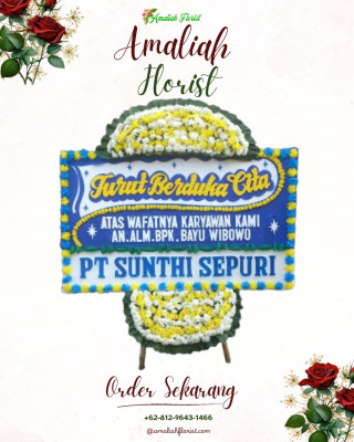 Papan Bunga Duka di Citangkil