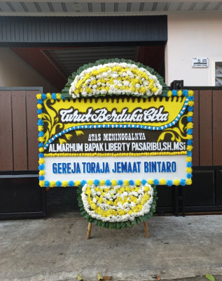 Papan Bunga Duka di Citangkil
