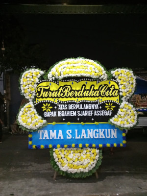 Papan Bunga Duka di Citangkil