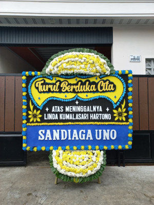 Papan Bunga Duka di Citangkil